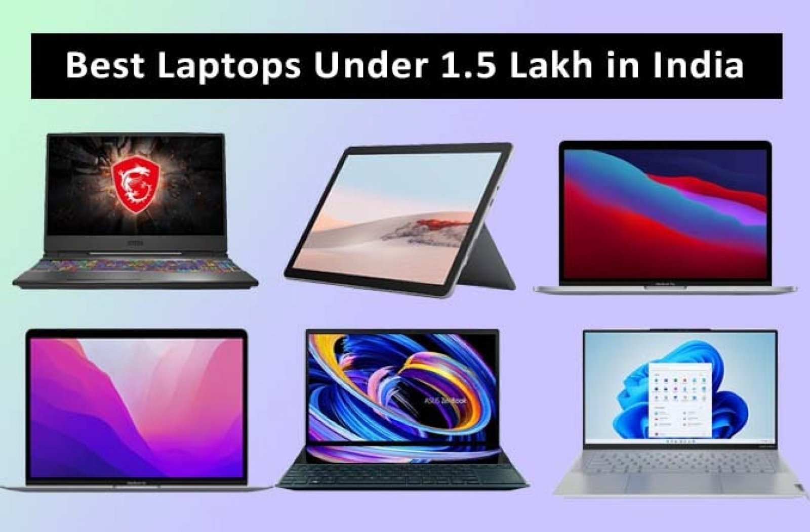 Best Laptop Under 1.5 Lakh in India 2023 91Laptop