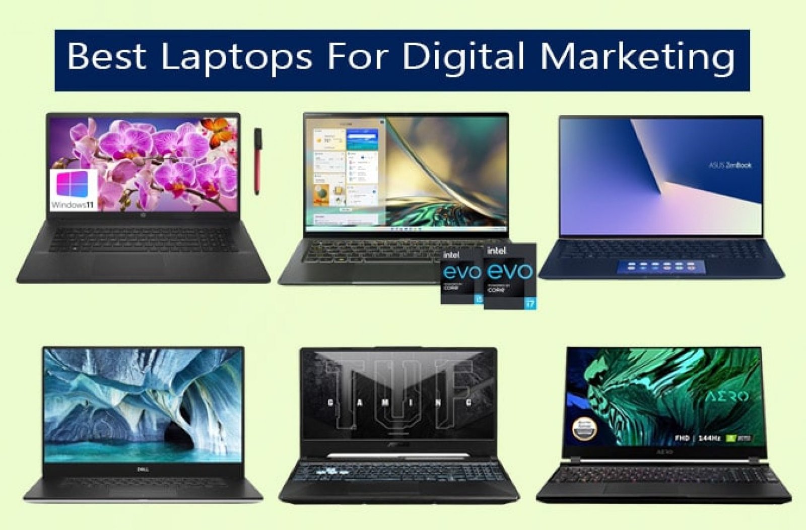 Best Laptops For Digital Marketing In India 2023 - 91Laptop